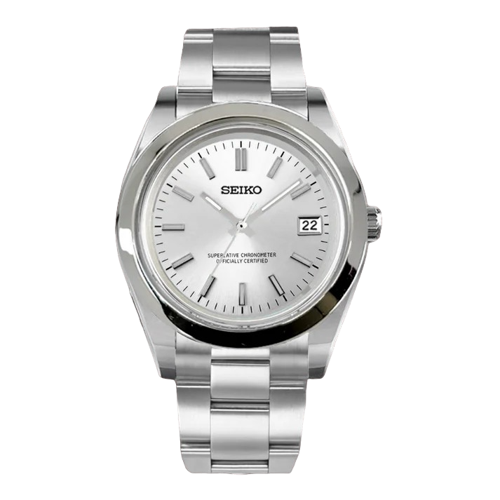 Seiko Mod Oyster Бял