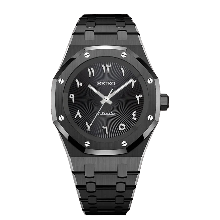 Seiko MOD AP Arabic Черен