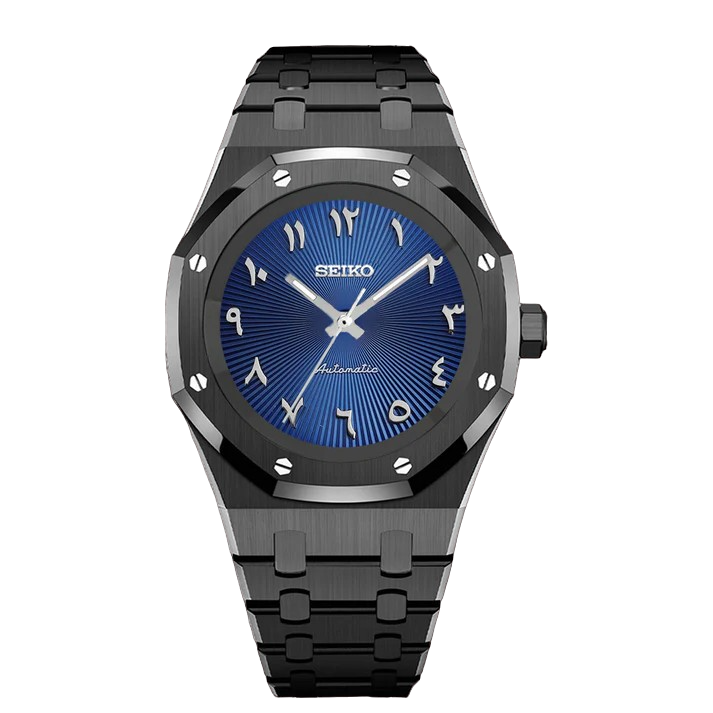 Seiko MOD AP Черен Arabic (Син)