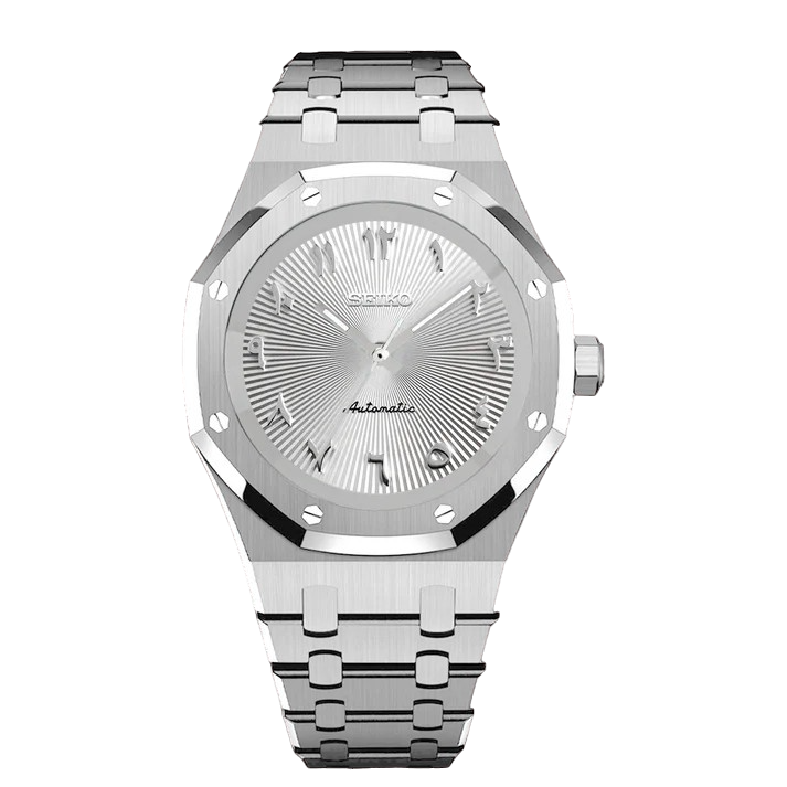 Seiko MOD AP Arabic Сребърен