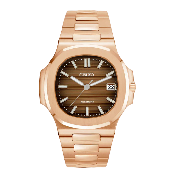 Nautilus розово злато Шоколадово