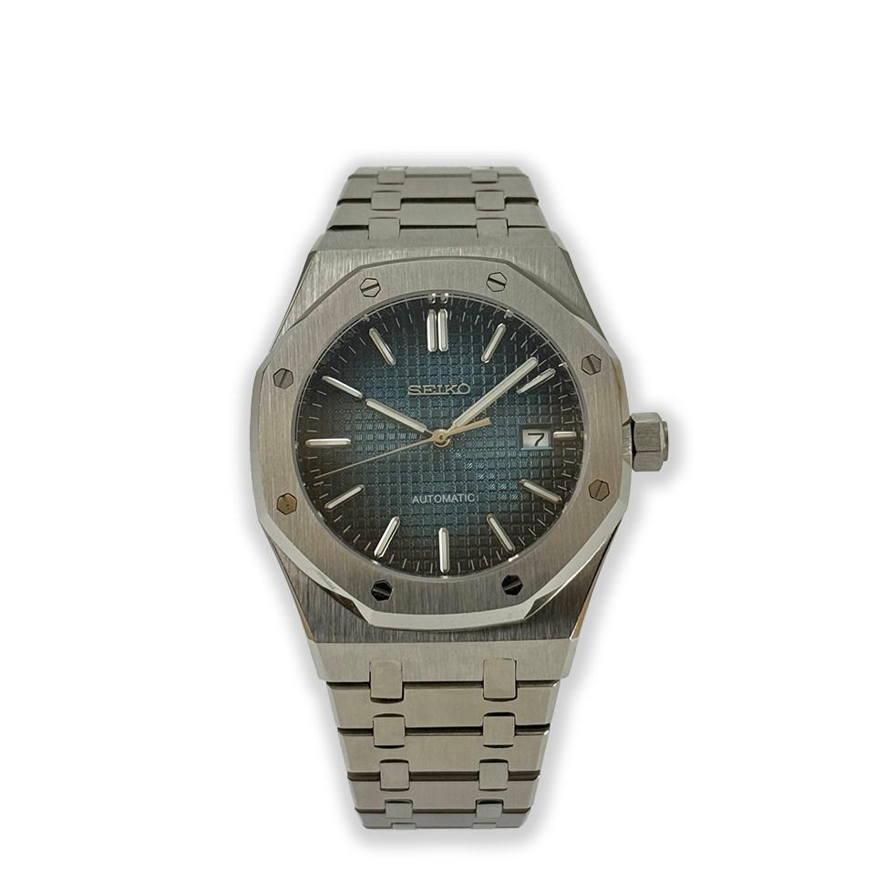 Seiko Mod AP Royal Oak Deep Teal
